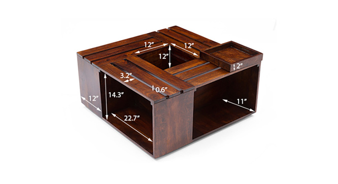 Bean Coffee Table(Walnut)